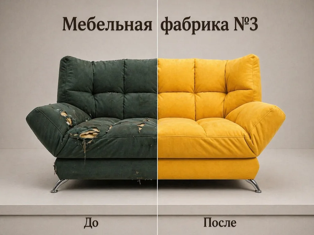 Перетяжка дивана