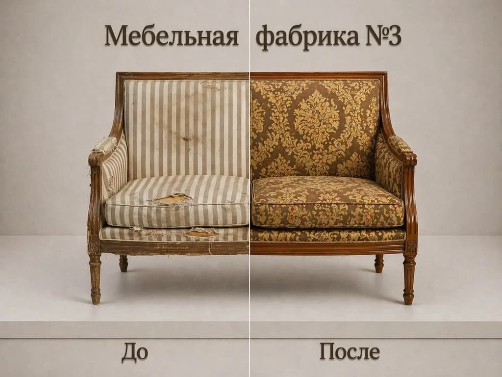 Перетяжка дивана