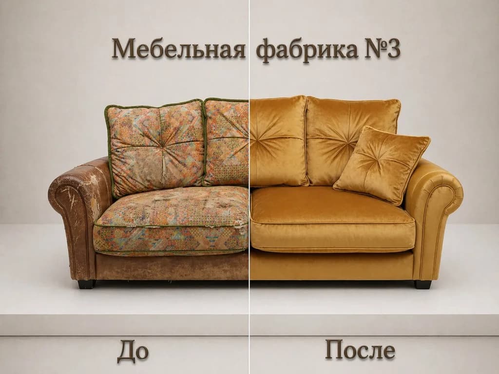 Перетяжка дивана
