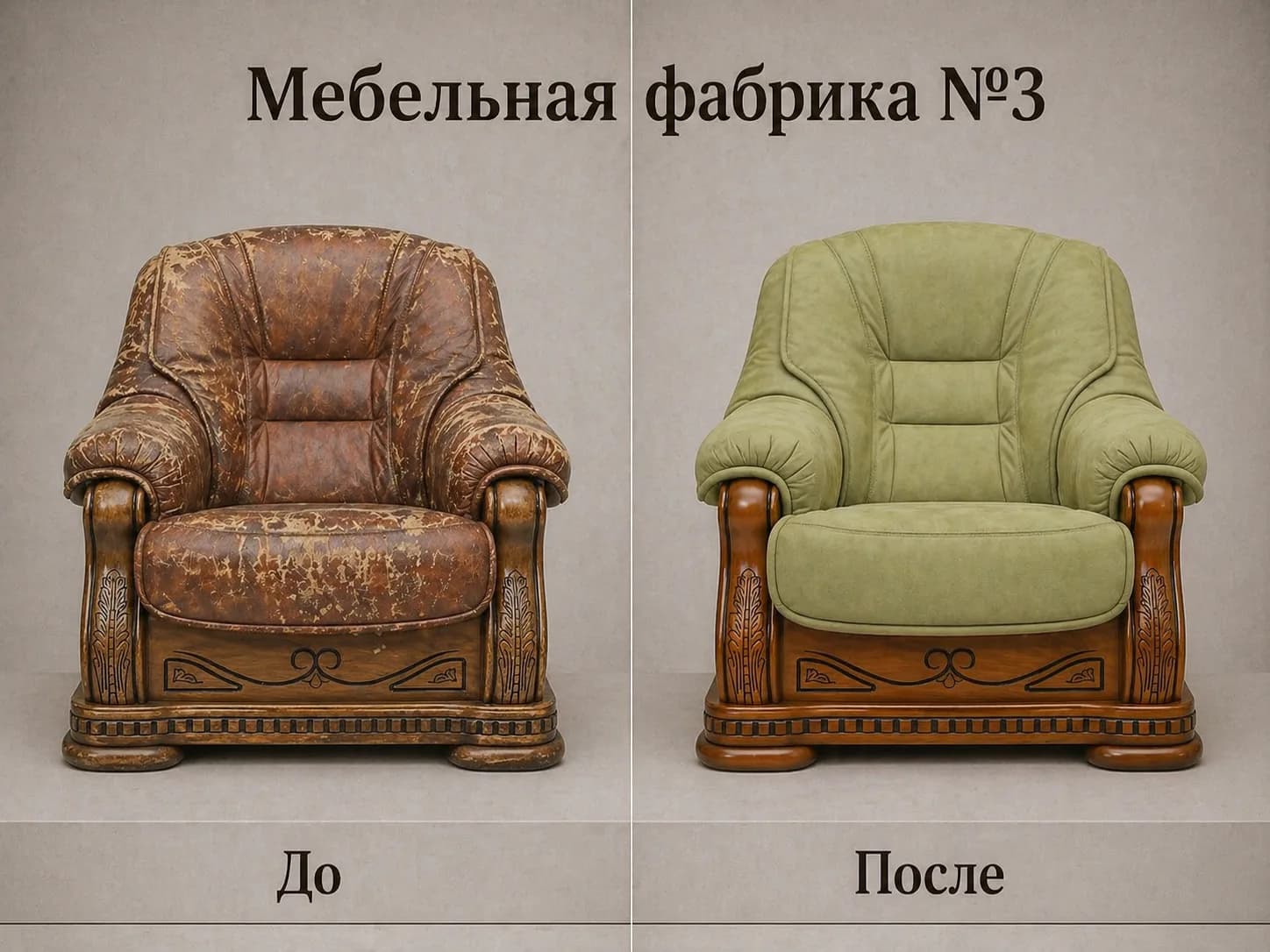 Перетяжка кресла